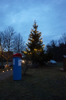 Vorschaubild: Weihnachtsbaum der Sozialen Stadt im Quartier