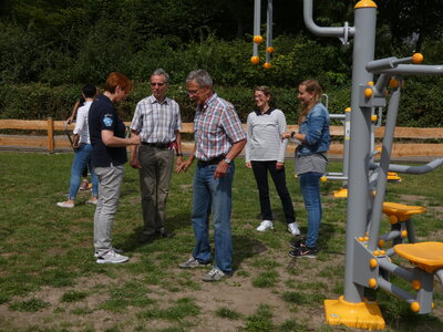 Foto des Albums: 2020-07-25 TSV Kirchdorf eröffnet seinen Fitness-Park am Sportheim (25. 07. 2020)