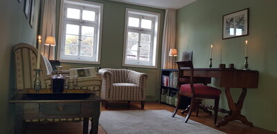Bibliothek - Ferienhaus No. 11  (Bild vergr&ouml;&szlig;ern)