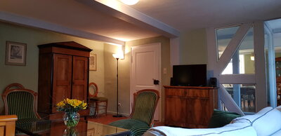 Wohnzimmer - Ferienhaus No. 11  (Bild vergr&ouml;&szlig;ern)