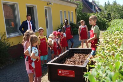 Foto des Albums: Eine großzügige Spende unserer Sparkasse