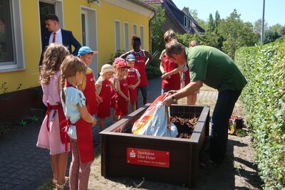 Foto des Albums: Eine großzügige Spende unserer Sparkasse
