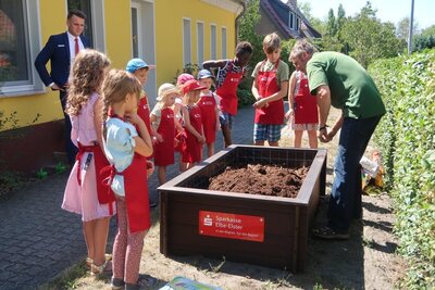 Foto des Albums: Eine großzügige Spende unserer Sparkasse