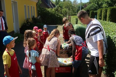 Foto des Albums: Eine großzügige Spende unserer Sparkasse