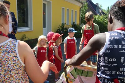 Foto des Albums: Eine großzügige Spende unserer Sparkasse