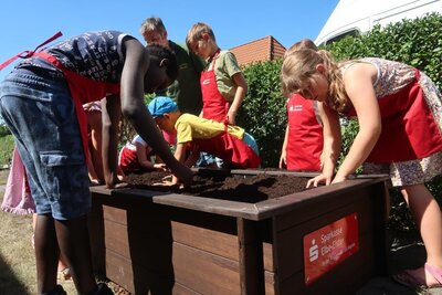 Foto des Albums: Eine großzügige Spende unserer Sparkasse