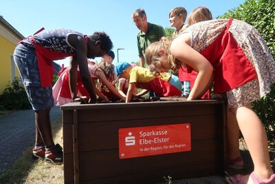 Foto des Albums: Eine großzügige Spende unserer Sparkasse