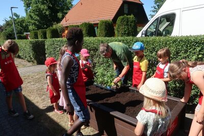 Foto des Albums: Eine großzügige Spende unserer Sparkasse