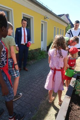 Foto des Albums: Eine großzügige Spende unserer Sparkasse