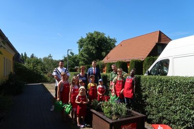 Foto des Albums: Eine großzügige Spende unserer Sparkasse