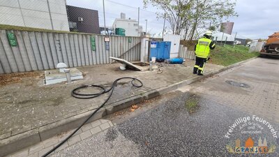 Einsatzstelle Schacht 