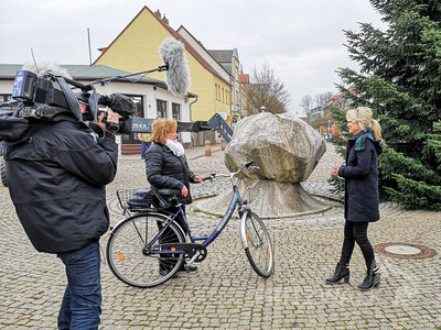 Foto des Albums: RBB-Reporterin Joanna Jambor besucht Pritzwalk