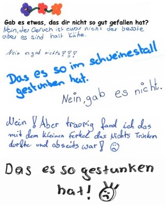 Foto des Albums: Feedback der Kinder
