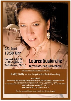 Foto des Albums: Kathy Kelly und dem Gospel Projektchor Bad Dürrenberg