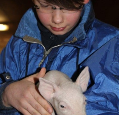 Foto des Albums: Zukunftstag: Tiere füttern, Trecker fahren und Grünland pflegen