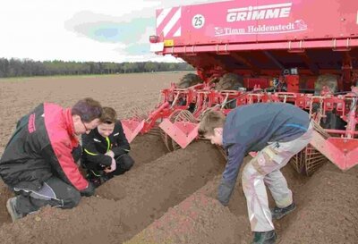 Foto des Albums: Zukunftstag 2017: Großes Interesse bei Schülern an Landwirtschaft