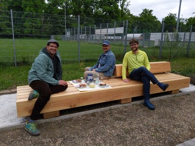 Foto des Albums: Arbeiten am Bouleplatz