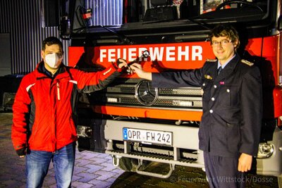Foto des Albums: Fahrzeugübergabe FE Wulfersdorf/Niemerlang