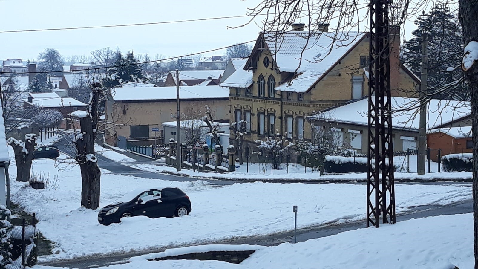 Bild : Kindergarten im Winter