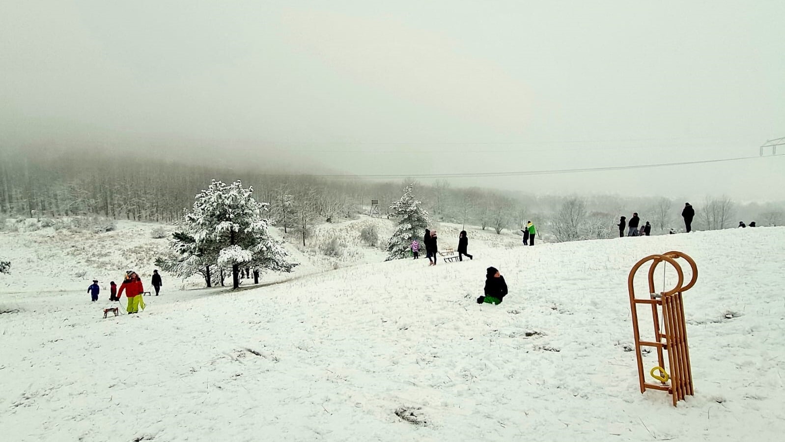 Bild : Spaß im Schnee