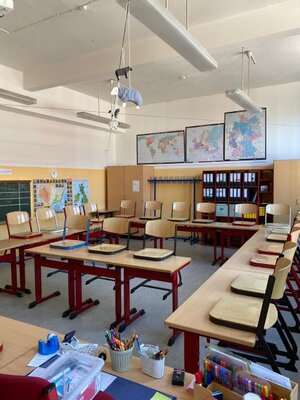 ein Klassenraum 