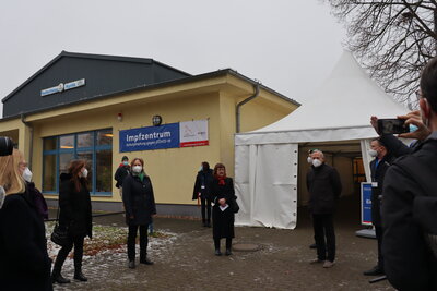 Foto des Albums: Eröffnung des Impfzentrums Kyritz (03.02.2021)