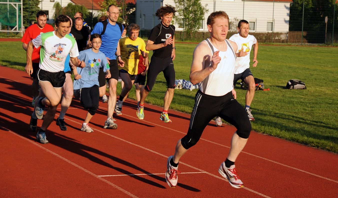Bild: Rekord Nr.4: Jörg Schäfer überraschte mit 1000m-Rekord der M40