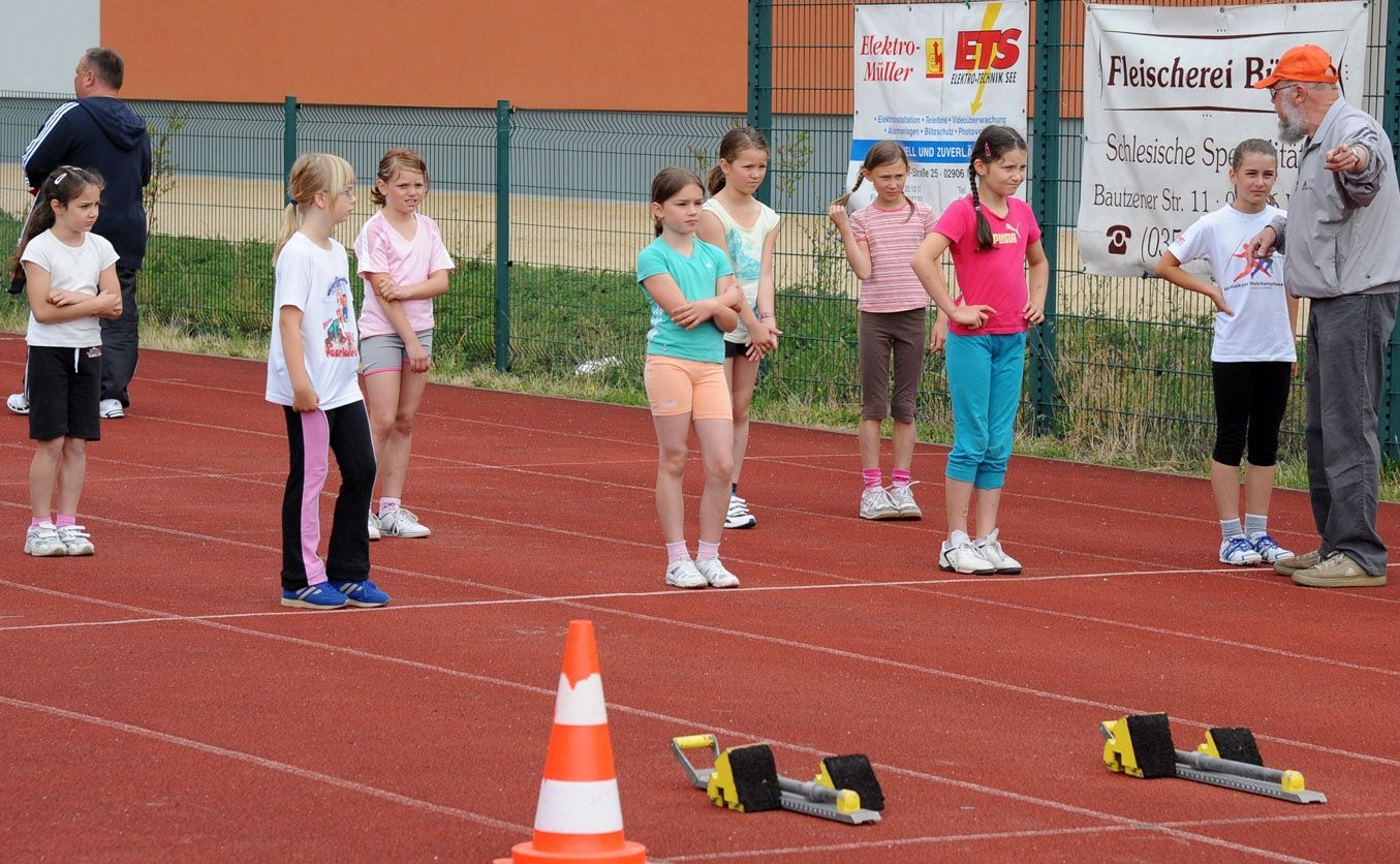 Bild: 50m: Vorstart W9
