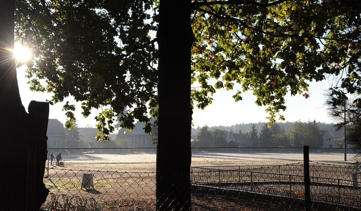 Bild: Morgenstimmung eine Stunde vor Wettkampfbeginn