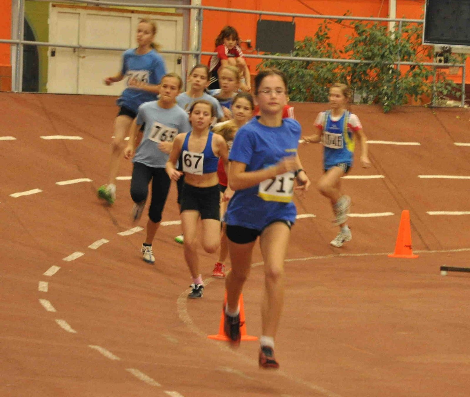 Bild: 800m-Lauf mit Martha