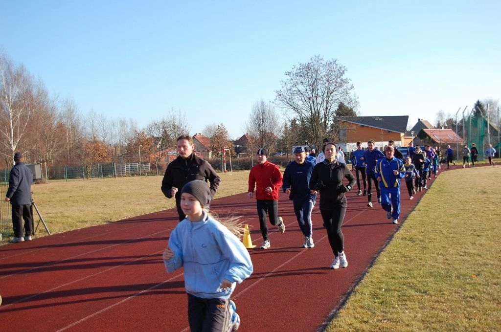 Bild: auf der Laufstrecke