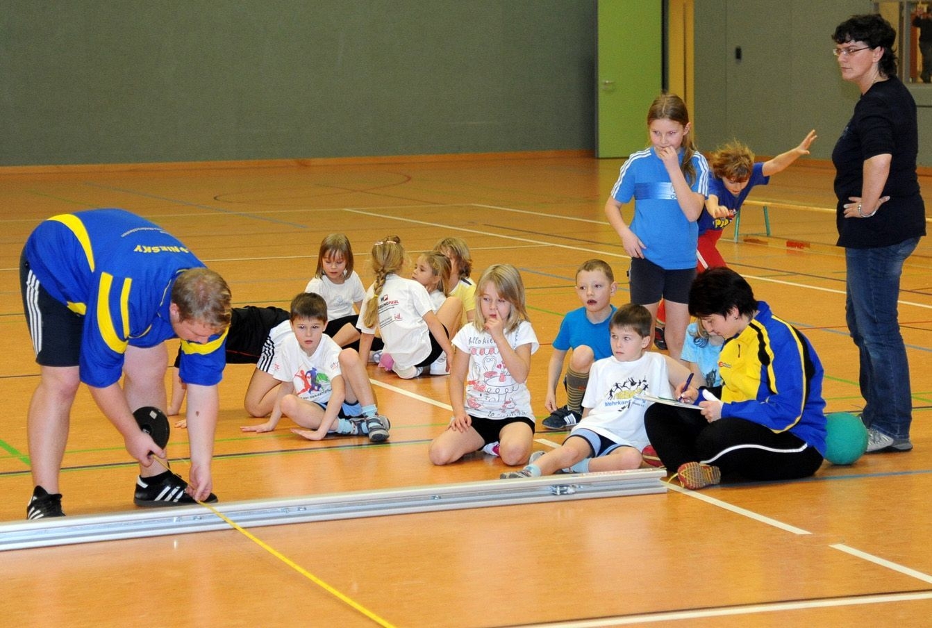 Bild: Wettkampfstimmung - aufmerksame Sportler