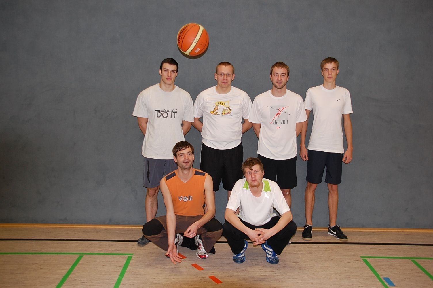 Bild: Team Jugend mit Christoph Wende, Sebastian Vetter, Martin Klupsch, Hagen Schönrich, Matthias Schramm und Roger Kalok