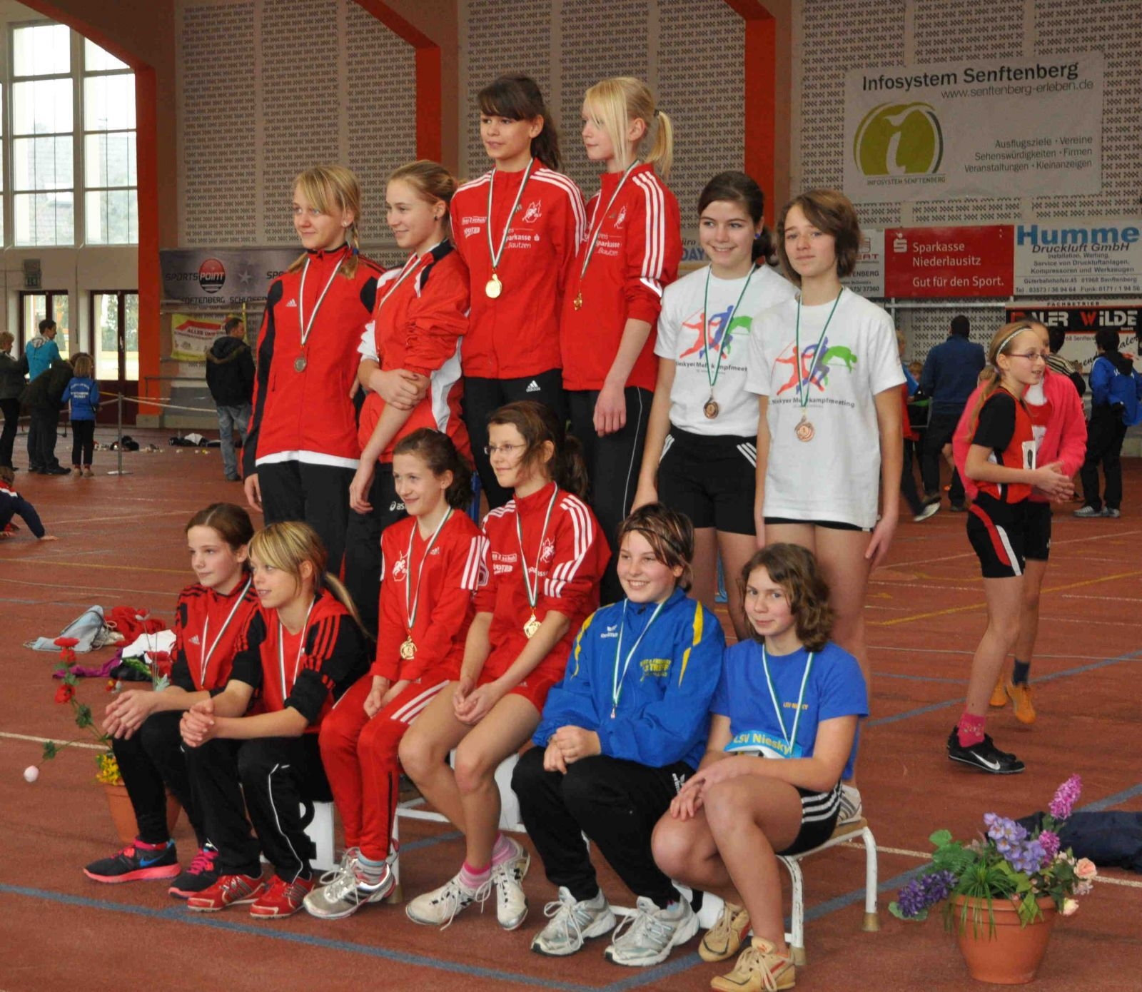 Bild: Staffelbronze für unsere Mädels