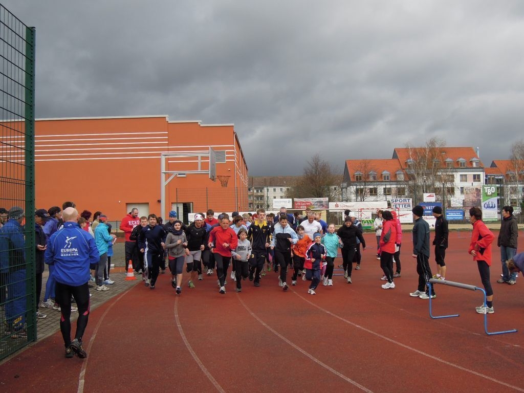 Bild: Start zum zweiten Lauf um 11.00 Uhr
