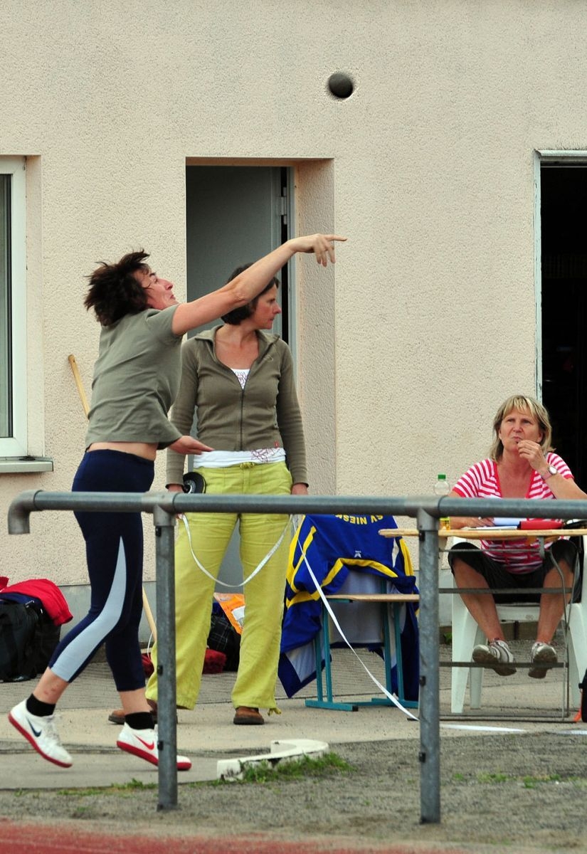 Bild: Silvia Kliche W55 verfehlte nur knapp die 10-Meter Marke