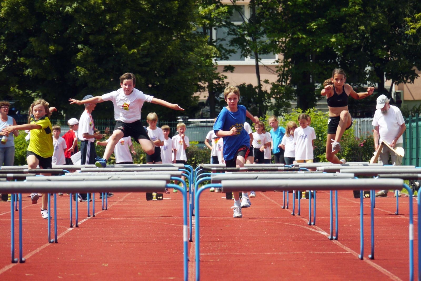 Bild: Hürden: Kinder U12