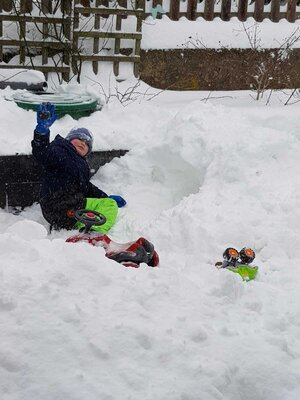 Foto des Albums: Impressionen im Schnee Klasse 2a