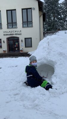 Foto des Albums: Unsere Schule im Schnee