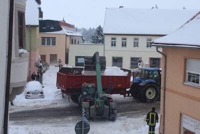Foto des Albums: Winter 2021 Schneeräumung Markt