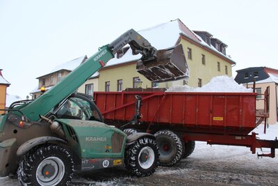 Foto des Albums: Winter 2021 Schneeräumung Markt