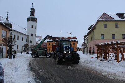 Foto des Albums: Winter 2021 Schneeräumung Markt