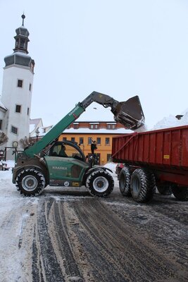 Foto des Albums: Winter 2021 Schneeräumung Markt