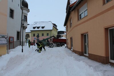 Foto des Albums: Winter 2021 Schneeräumung Markt