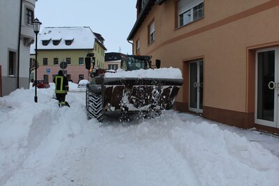 Foto des Albums: Winter 2021 Schneeräumung Markt