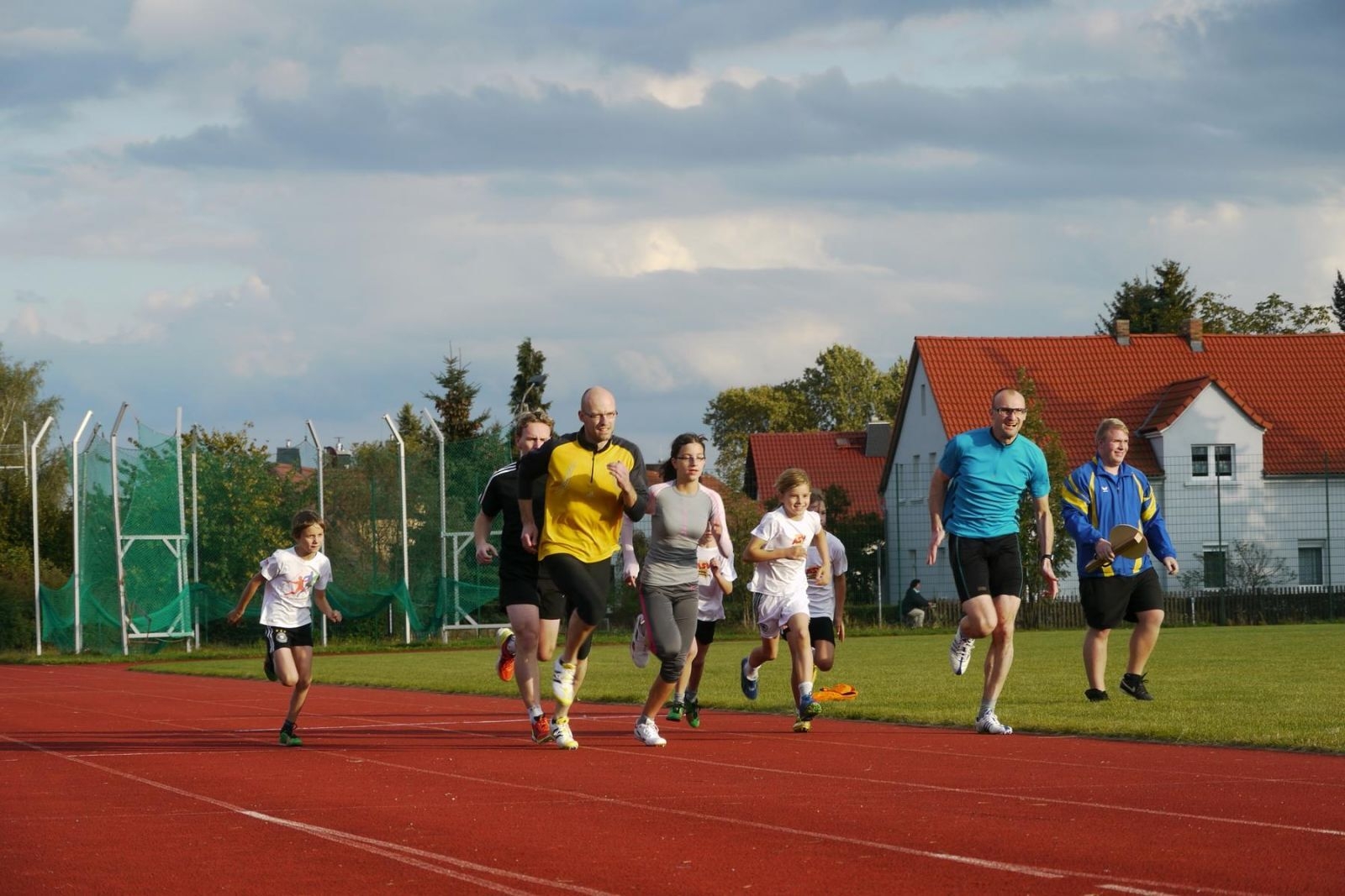 Bild: zweiter 800m-Lauf