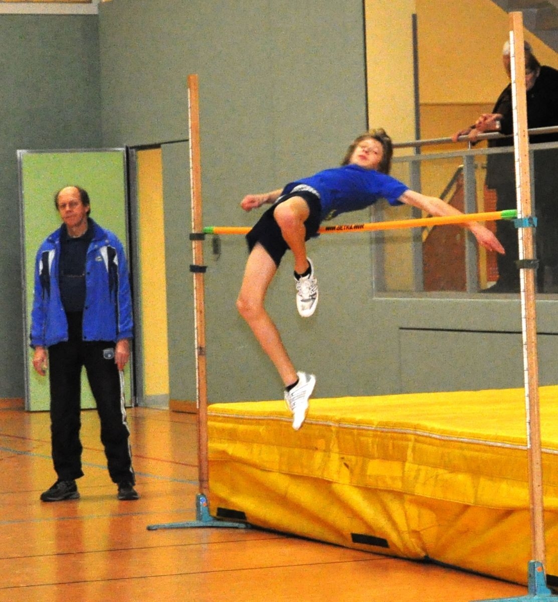 Bild: Sein drei Jahre älterer Bruder sprang mit 1,47m persönliche Bestleistung