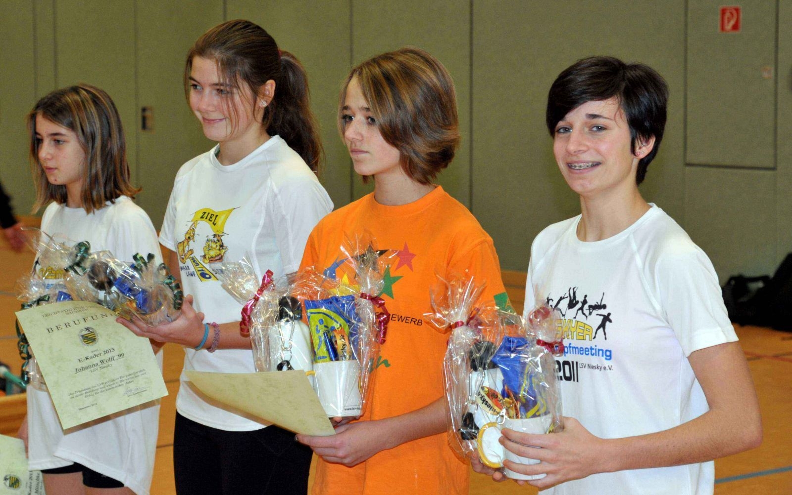 Bild: Valerie Mitschke, Johanna Wolff, Henriette und Elisa Rehle