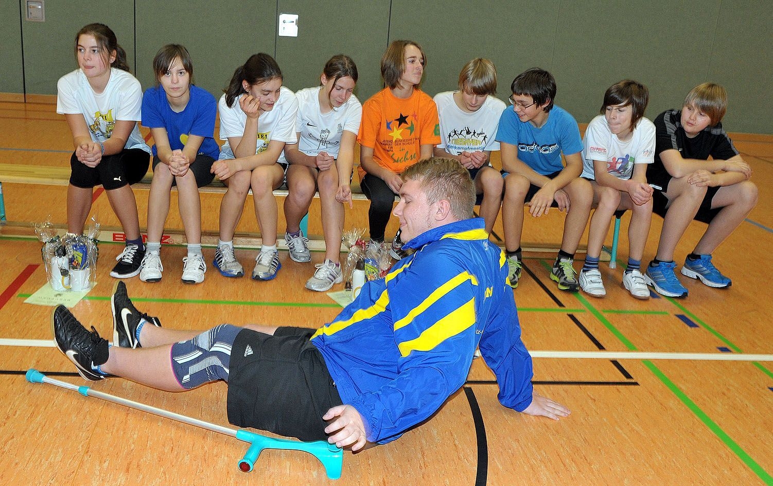 Bild: Übungsleiter mit Handicap