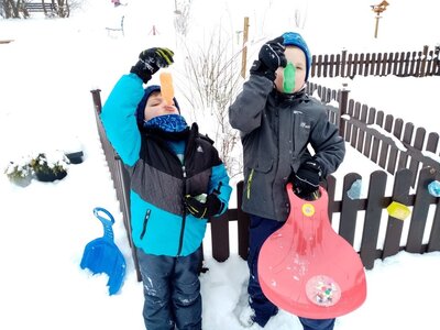 Foto des Albums: Schneespaß bei tollem Wetter